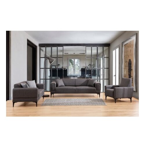 Atelier Del Sofa horizon - dark grey dark grey 2-Seat sofa Cene