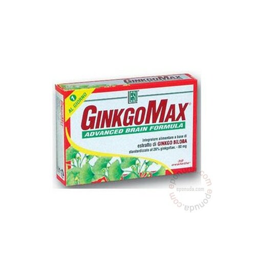 Esi Ginkgomax 30 tableta, Italija Slike