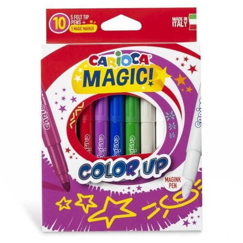 Carioca Magic Color Up Felt Tip Pens - 10 kos. Cene