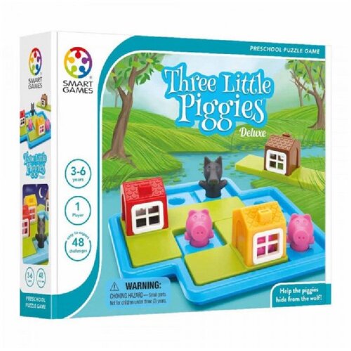 Smartgames Tri praščića Deluxe slagalica Cene