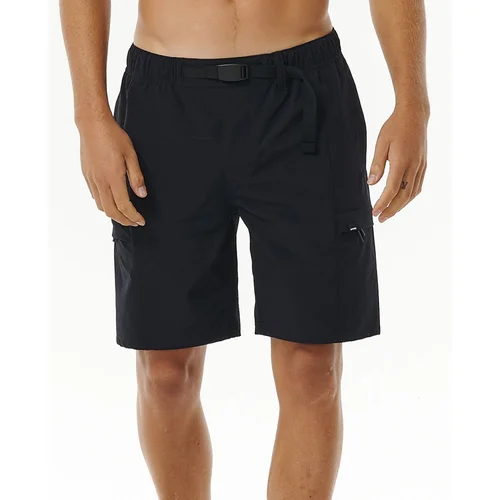 Rip Curl Shorts BOARDWALK BUCKLED CARGO VOLLEY Black