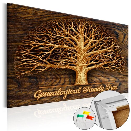  Slika na plutenoj podlozi - Family Tree [Corkboard] 120x80 Cene