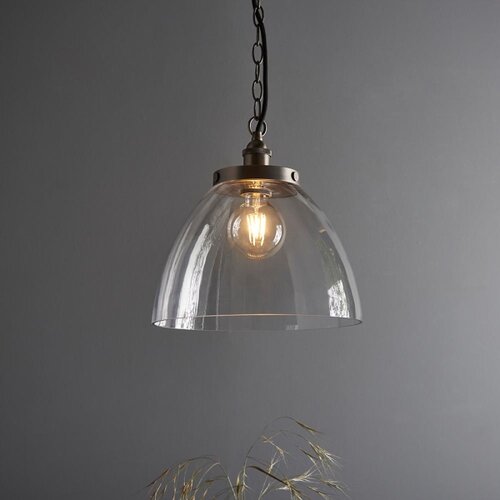  Endon 106896 - Luster na lancu HANSEN 1xE27/10W/230V matni hrom Slike