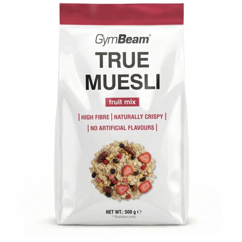 GymBeam True Muesli 500 g fruit mix Cene
