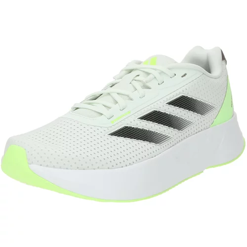 Adidas Tekaški čevelj 'DURAMO' neonsko zelena / pastelno zelena / črna / bela