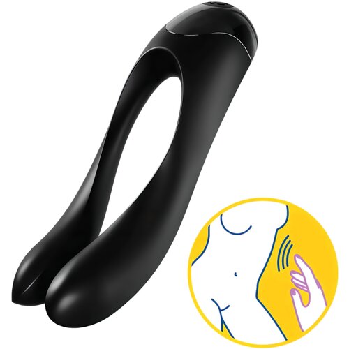 Satisfyer Naprstni vibrator Candy Cane Slike