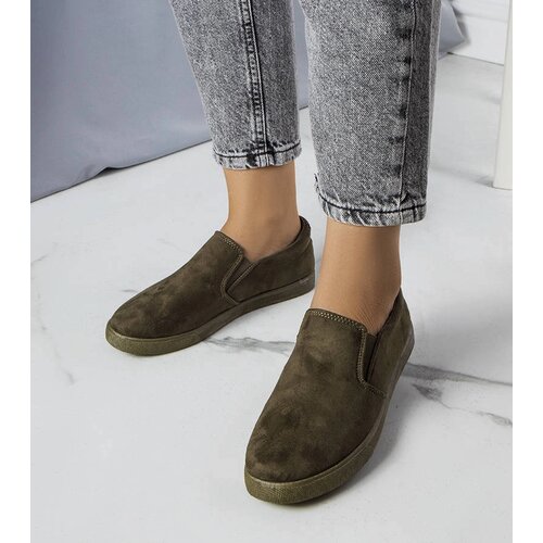 Gemre Green eco-suede sneakers Leroy Cijene