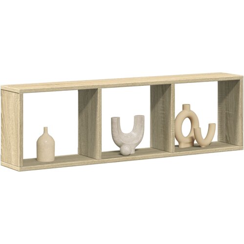 vidaXL Stenska omarica 100x16x30 cm sonoma hrast inženirski les Cene