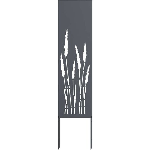 VidaXL Privatnost u vrtu Antracit 32 x 140 cm Hladno valjana čelična Slike