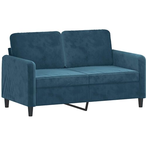  3-dijelni set sofa s jastucima plavi bar&amp;scaron;unasti Slike