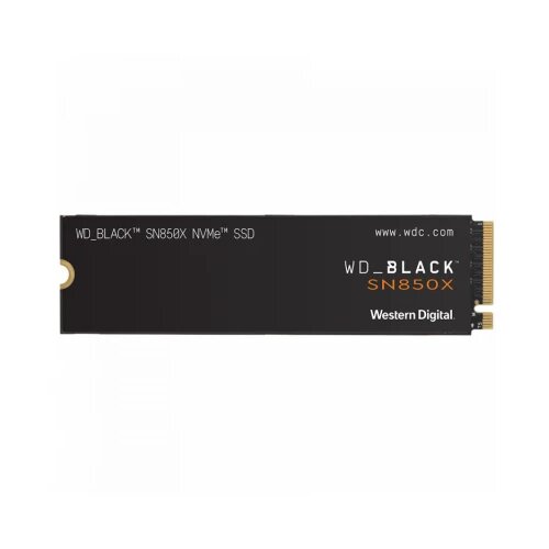 Western Digital SSD WD Black SN850X 1TB M.2 2280 PCIe Gen4 x4 NVMe, Read/Write: 7300/6300 MBps, IOPS 800K/1100K, TBW: 600 Cene