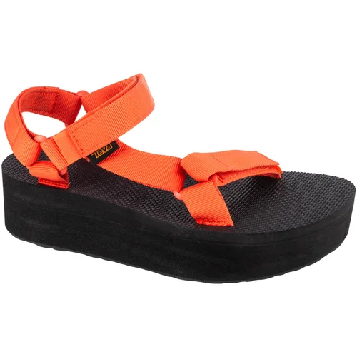 Teva Športni sandali W Flatform Universal Sandals Rdeča