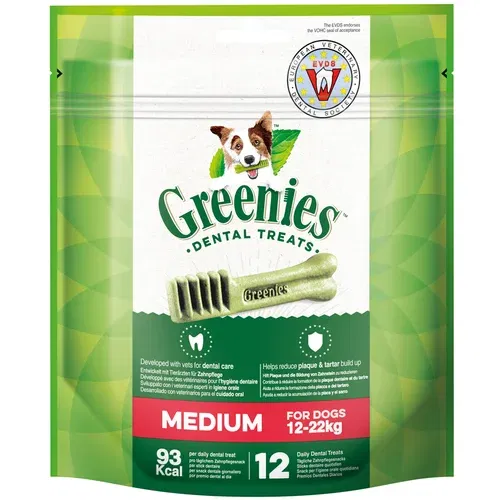 Greenies zobna nega-žvečilne palčke 170 g / 340 g - Medium (340 g)