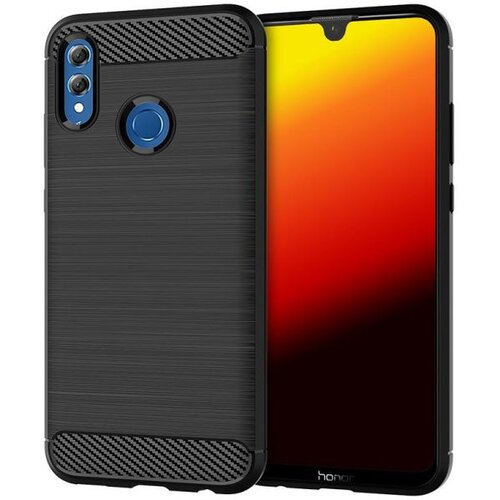  Gumijasti / gel etui Carbon za Huawei Honor 10 Lite - črni Cene