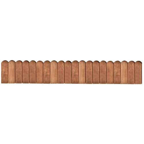 VidaXL rolana ograda smeđa 120 cm od impregnirane borovine Slike