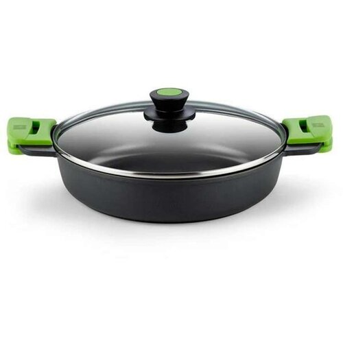  Duboka tava s poklopcem BRA PRIOR Crna Aluminij 2 3 L Ø 24 cm (1 kom.) Cene