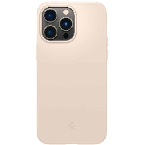 Spigen Thin Fit - iPhone 14 Pro Max - Pe&amp;scaron;čeno bež Slike