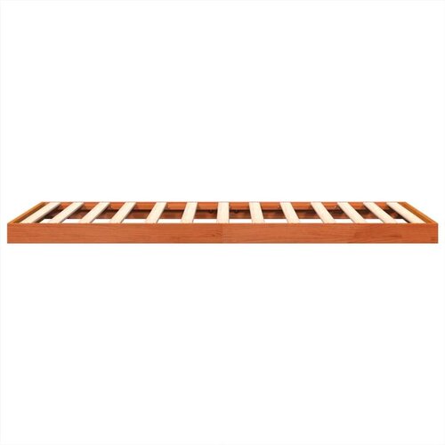 vidaXL Okvir kreveta vo&scaron;tano smeđi 120 x 190 cm od masivne borovine Cijene