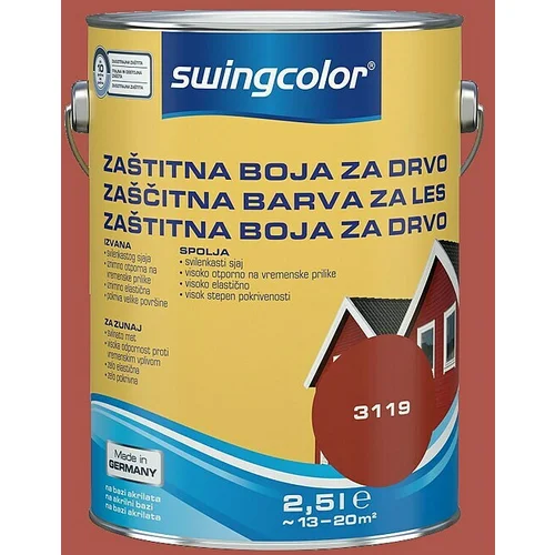 SWINGCOLOR Boja za zaštitu drveta (2,5 l, Na bazi vode)