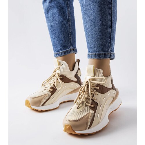 Gemre Beige sporty fabric sneakers Begins Cijene