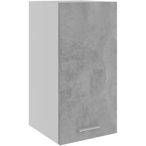 vidaXL Viseča omarica betonsko siva 29,5x31x60 cm iverna plošča, (21155765)
