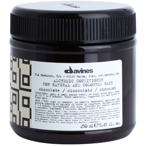 DAVINES Alchemic Conditioner Chocolate hidratantni regenerator za naglašavanje boje kose 250 ml Cijene
