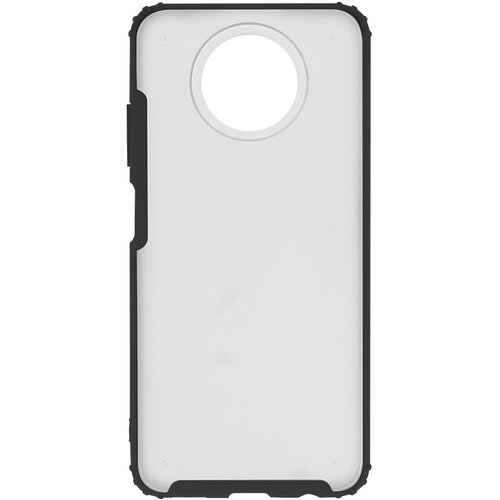 AVIZAR xiaomi redmi note 9T 5G rigid case, shockproof reinforced contour, mated back - black contour, (20719241) Cene