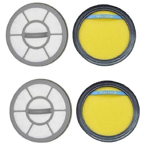 INORCO 2 kompleta pralnih filtrov Hepa za nadomestne filtre za sesalnike Eureka DCf25 in ef7, (21985660) Slike