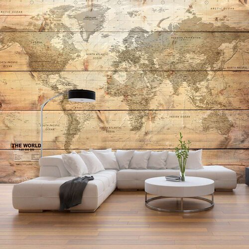  Tapeta - Map on Boards 400x280 Cijene