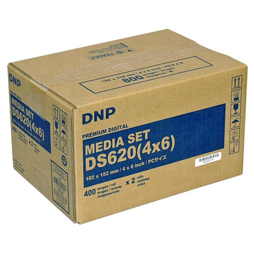 DNP DS620 set medija 10&amp;times;15 s kodom (800 fotografija ) za pisač DS620 Slike