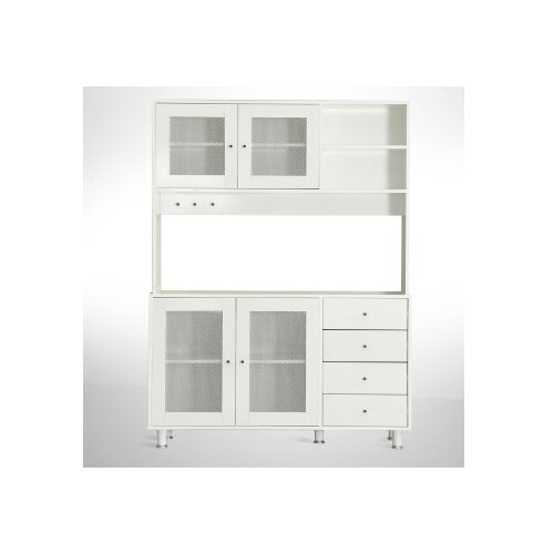 Hanah home Vi&amp;scaron;enamenska komoda Grano 140, 140 x187 x40 cm, Bijela Slike