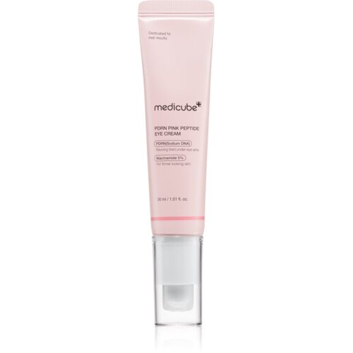MEDICUBE PDRN Pink Peptide Eye Cream intenzivna krema za okoli oči proti gubam, zabuhlosti in temnim kolobarjem 30 ml Cene