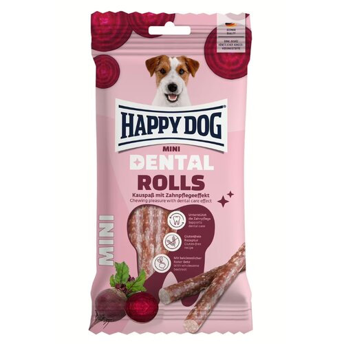 Happy Dog Dental Happy Dog poslastica za pse Dental Rolls Mini 92 g Slike