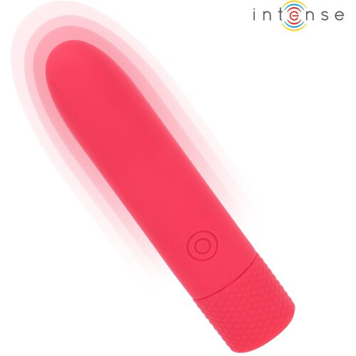 Intense Symone USB Rechargeable Vibrating Bullet Red Cene