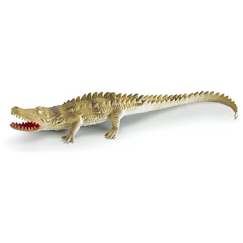  Gumijasti krokodil 30cm Bež Cene