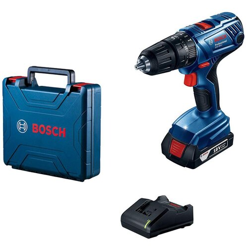 Bosch GSB 180-Li Aku bu&amp;scaron;ilica-&amp;scaron;rafilica 18V 1x2.0Ah + punjač + kofer (06019F8309) Slike