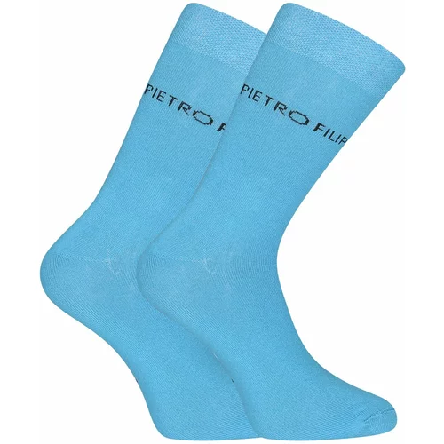 Pietro Filipi High Bamboo Blue Socks