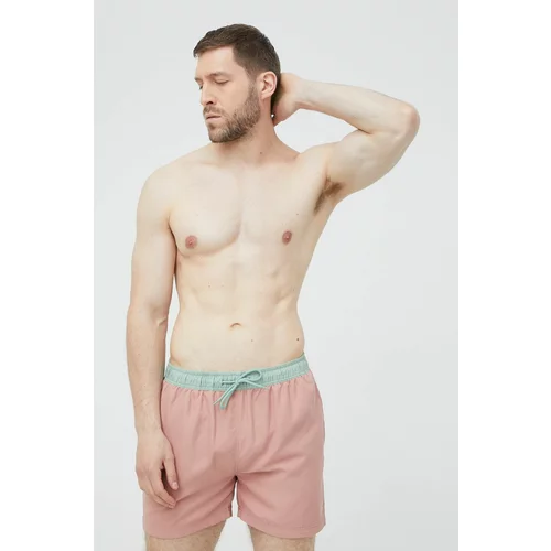 Selected Homme Kratke hlače za kopanje roza barva