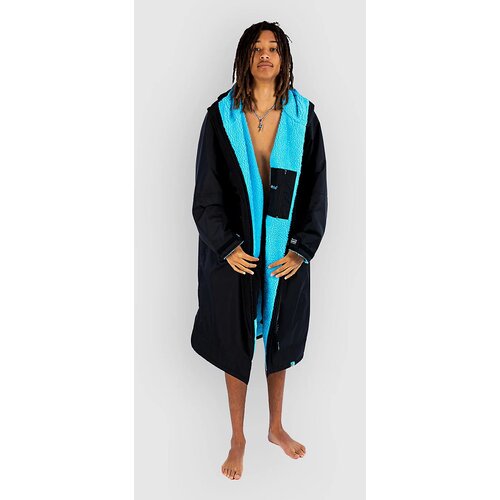 Dryrobe Advance Long Sleeve Surf poncho black blue Cene