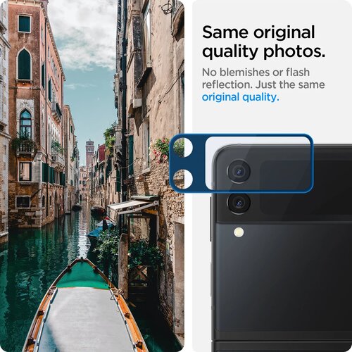 Spigen Optik.TR steklo za kamero (2 kosa) - Samsung Galaxy Z Flip 3 5G Slike
