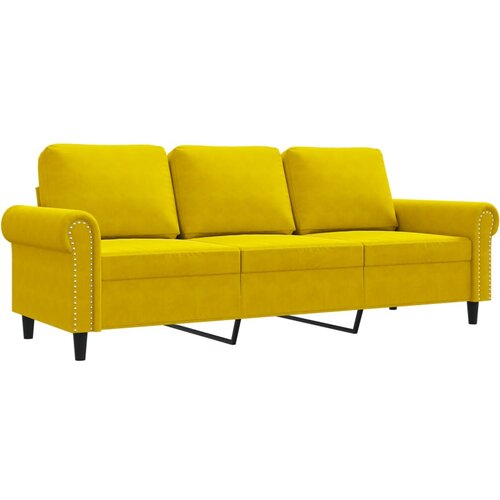 Maison Chic kavč - Sofa - Kanape rumen 180 cm žamet, (21726599) Cene