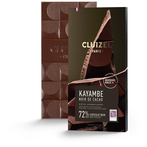 Michel Cluizel Kayambe Noir 72% 70g Slike