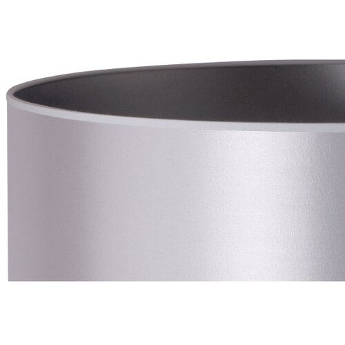  Duolla - Stona lampa CANNES 1xE14/15W/230V prečnik 20 cm srebrna/bela Slike
