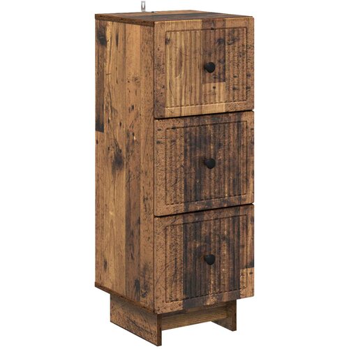 Ormar s ladicama Staro drvo 33 x 34,5 x 90 cm Konstruirano drvo Cijene