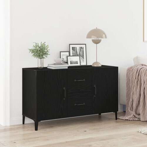 vidaXL Sideboard Crni hrast Drvo Srednje Crni Hrast Sideboard Cijene