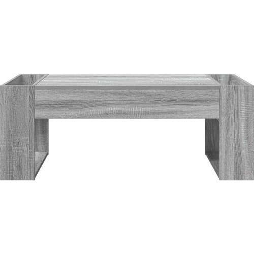  Stolić za kavu Siva Sonoma 110 x 50 x 41 cm Konstruirano drvo Slike