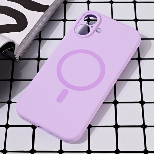  Torbica Magsafe Pure color za iPhone 16 Plus 6.7 lila Cene