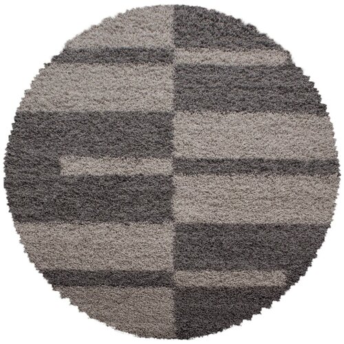Ayyildiz Carpets Rjava okrogla preproga ø 80 cm Gala – Cene