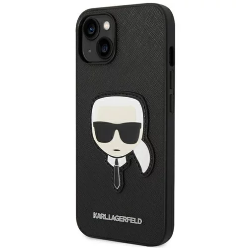 Karl Lagerfeld KLHCP14SSAPKHK za iphone 14 6.1 črna zaščita - karls head