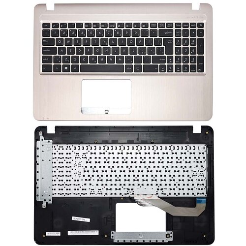  Tipkovnica Asus X540S X540L X543M R540S F540 - Zlatni palmrest Cijene